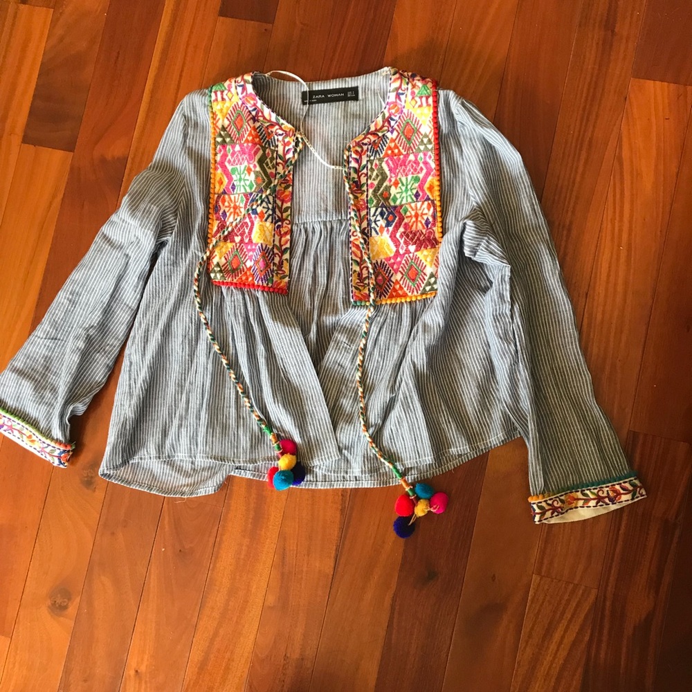 Striped Patterned Top - image 1